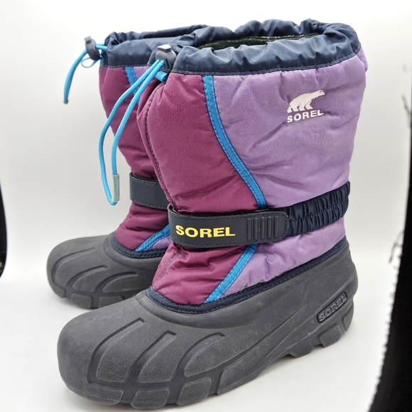 Sorel Flurry kids snow boots size 5 - Picture 3 of 15